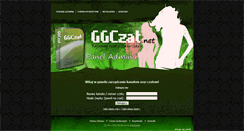 Desktop Screenshot of panel.ggczat.net